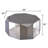 529 Coffee Table & End Table Silver-132043020