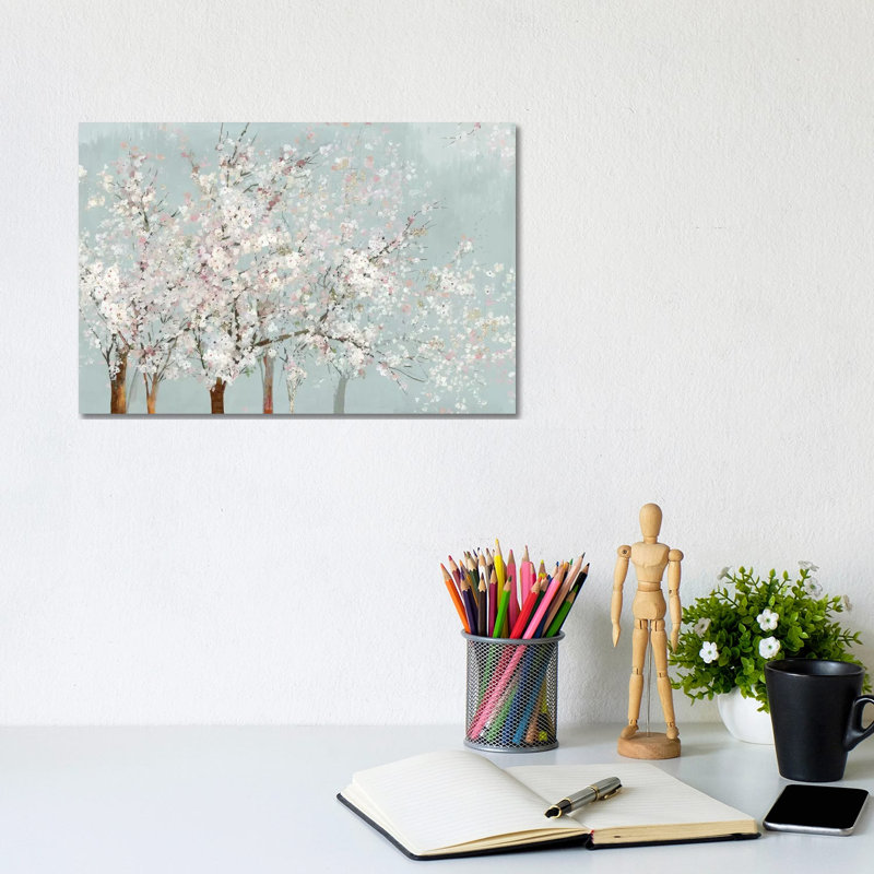Sacura Bloom by Allison Pearce - Wrapped Canvas Print, 20.32 cm H x 30.48 cm W