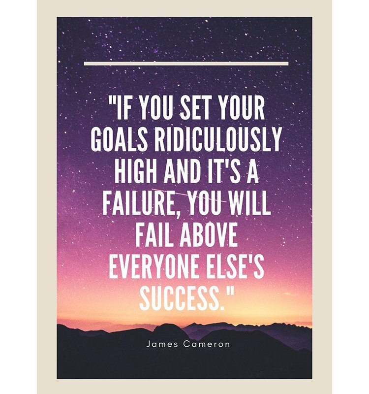 Art sur toile tendue Astoria Grand ArtsyQuotes, titré par James Cameron, H 47 po x l 36 po