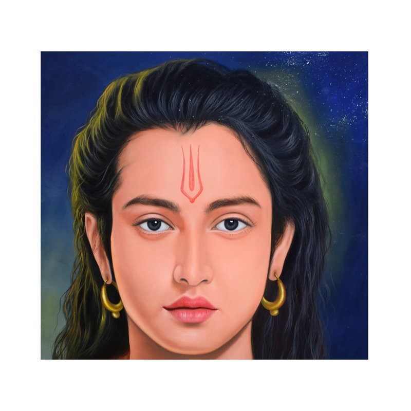 21 ans, Shri Ramchandra | Peinture de Hemant Raja