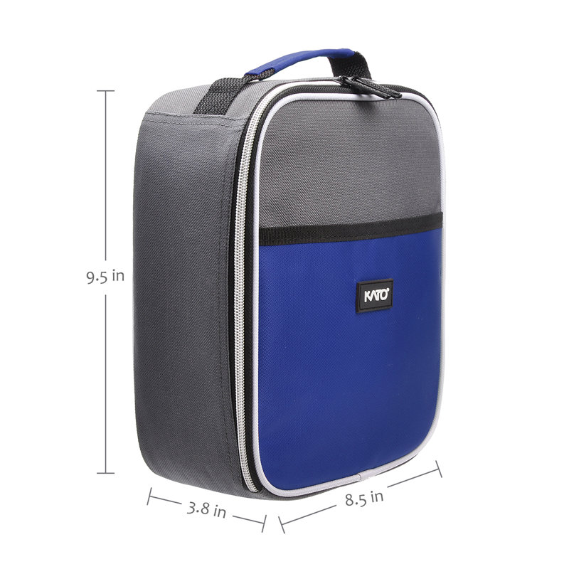 Petit sac-repas isolé Tirrinia, Bleu