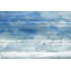 Bleu ciel oiseaux par parvez taj-impression sur bois-1283295304