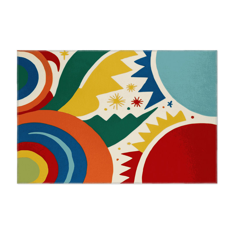 Retro Swagger Indoor And Outdoor Area Rug, Rectangle 8' x 10'