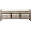 Banc de rangement rembourré Sephina