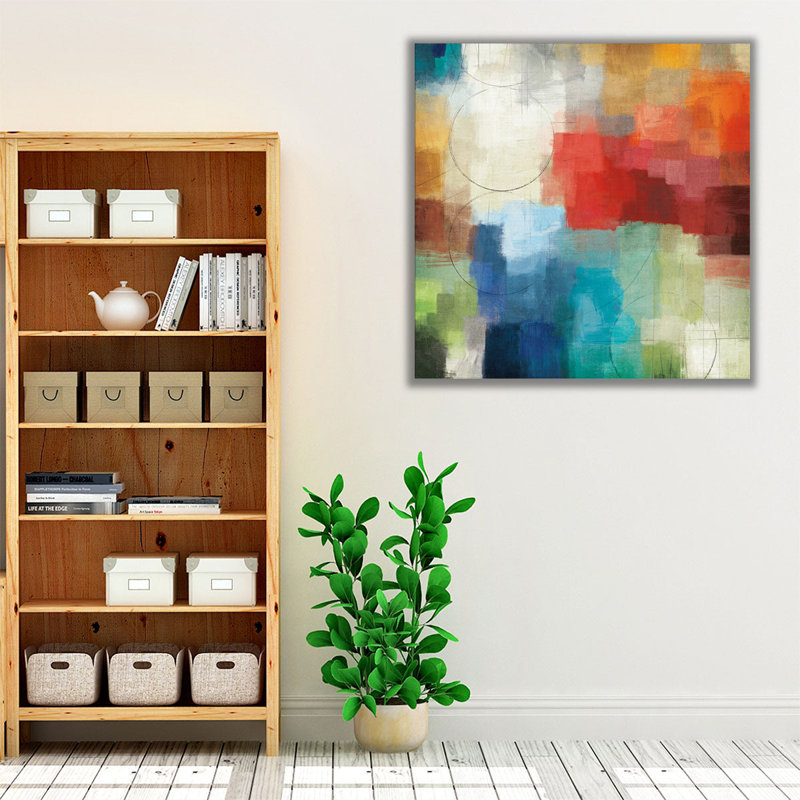 Saisons - reproduction d'art sur toile, H 40 po x l 40 po