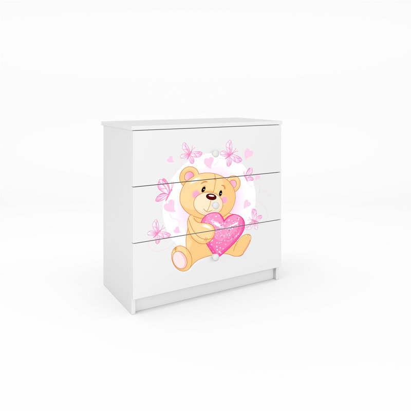 Cicero Kids 3 - Drawer Chest, White