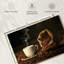 «Coffee and Beans», reproduction sur toile-504673186
