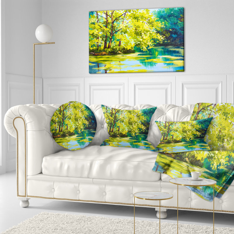 Coussin Blue Lake
