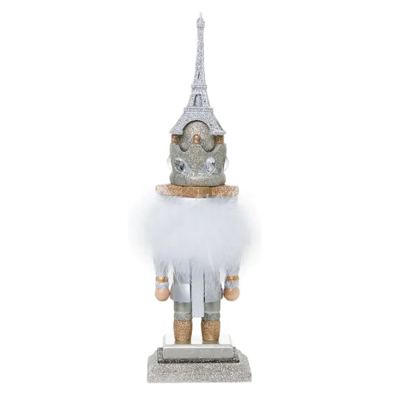 Kurt Adler Hollywood Nutcracker, Paris Hat, 15.75in