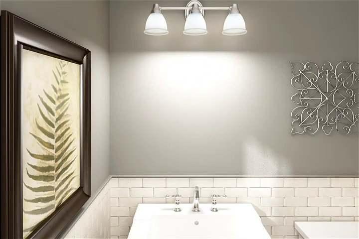 Silver Framed Aluminum Medicine Cabinet with Adjustable Shelves