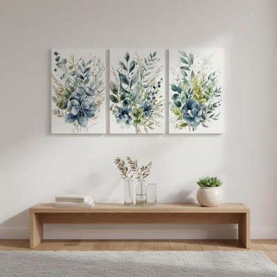 3 Piece Wrapped Canvas Print