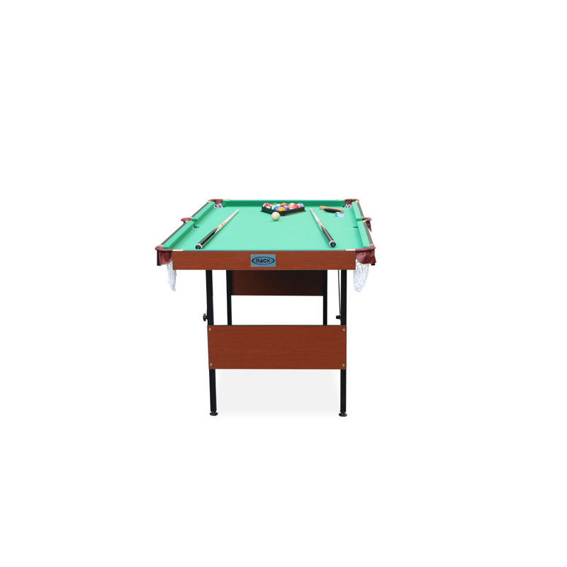 RACK Crux Folding Billiard/Pool Table, Green