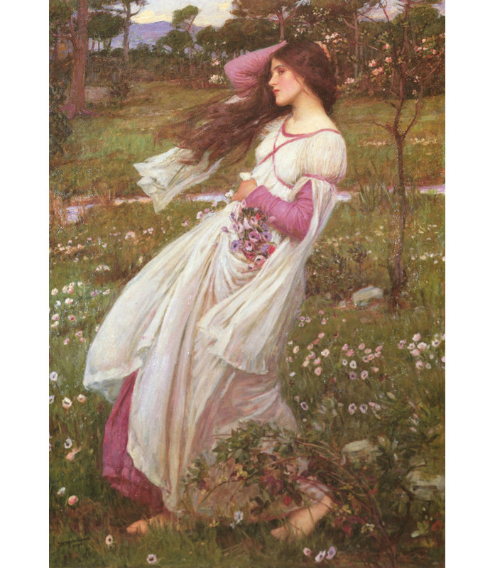Windflowers, 48" H x 33" W
