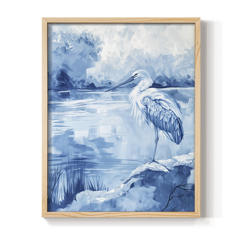 ANIMALS Series CIX, reproduction encadrée - bois massif, H 11 po x l 9 po