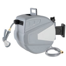 Automatic Retractable Water Hose Reel Wall Mounted Rewind 10 1m/20 2m for  sale online