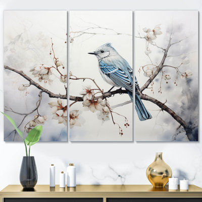 " Bird On The Brink I " 3 - Pieces