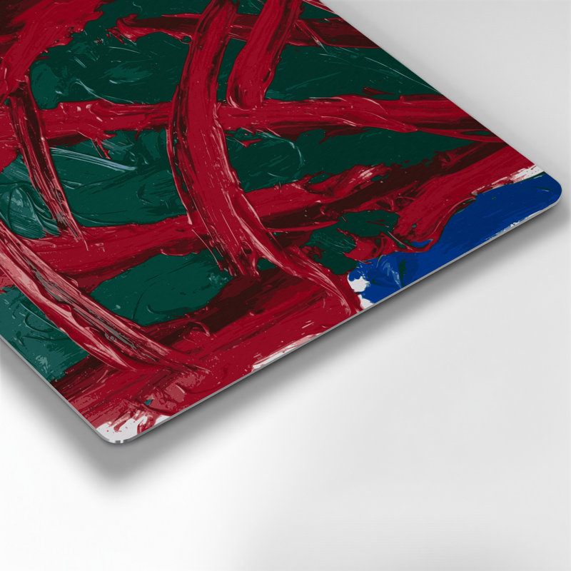 Art mural en métal Neo Expressionism 44, H 16 po x l 16 po x P 0,05 po