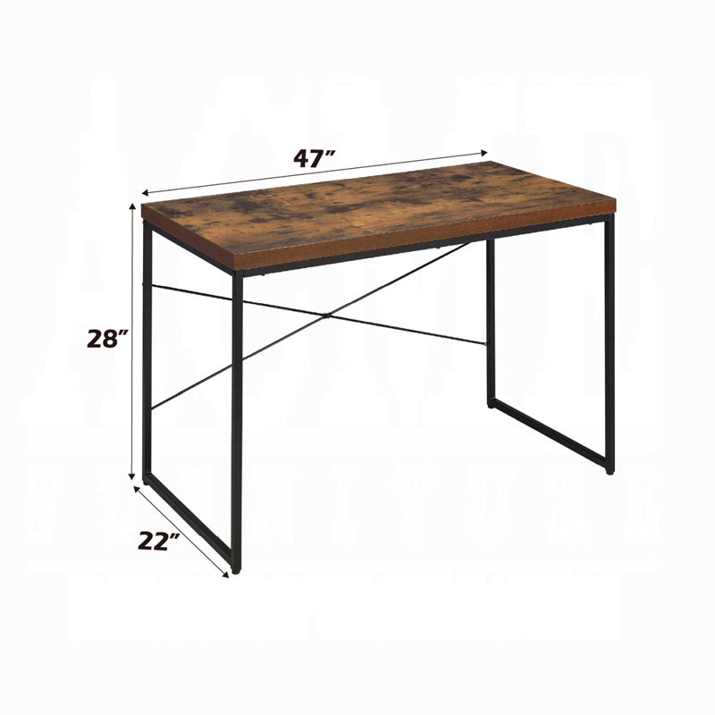 Meuble de bureau industriel 1pc, Brun