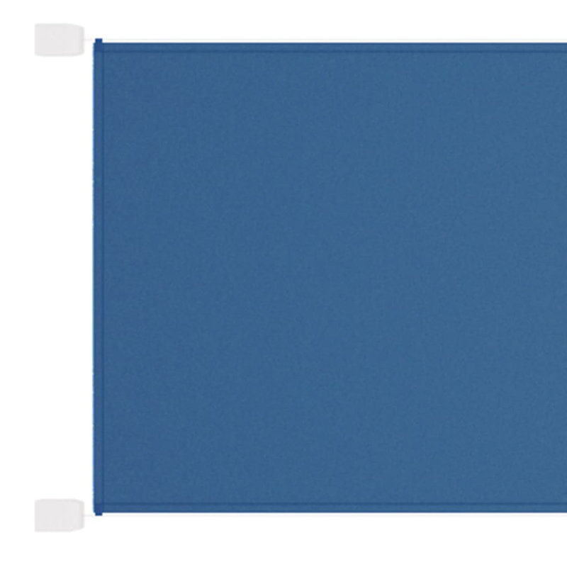 Dakota Fields 1000cm W Fabric Cover Retractable Side Awning, Blue