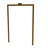 Fixturedisplays® Pre-Order Only 68.4 X 97.8 X 0.75" Double Door Front Door Entry Door Rectangular Wood Door 15912-Inside Trim