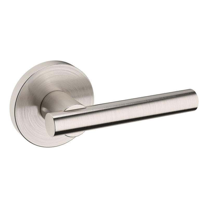 Door Lever, Satin Nickel, Passage