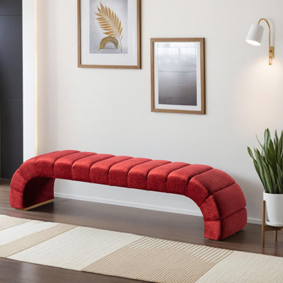Banc d'appoint courbé Siena par Stanley Furniture