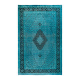 Fine Vibrance One-of-a-Kind 6' 0" X 9' 5" Hand Knotted Area Rug