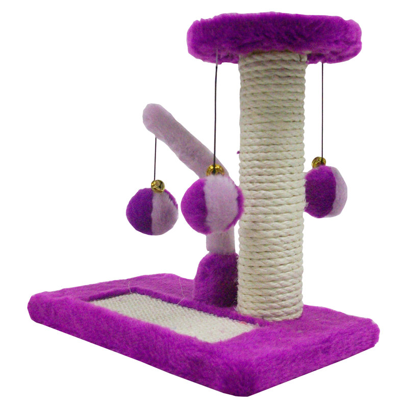 15" Cat Scratching Post Activity Center