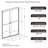 44–48 in. W x 72 in. H Framed Double Sliding Shower Door in Chrome with 5/16 in.(8mm) Clear Tempered Glass-124893993