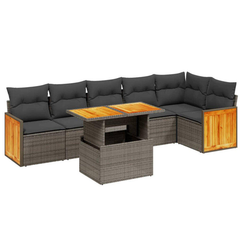 Ensemble de canapé de jardin Vidaxl