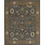 8x10 Gray Hand-Knotted Wool Floral Symmetry Traditional Modern Contemporary Carpet Rug