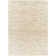 Rectangle Crowson No Pattern and Not Solid Color Handmade Flatweave Area Rug in Cream