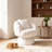 Upholstered Swivel Accent Chair Barrel Chair With Pillow (Set of 2)-1200575259