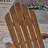 Mobley Acacia Foldable Outdoor Adirondack Chair-676163390
