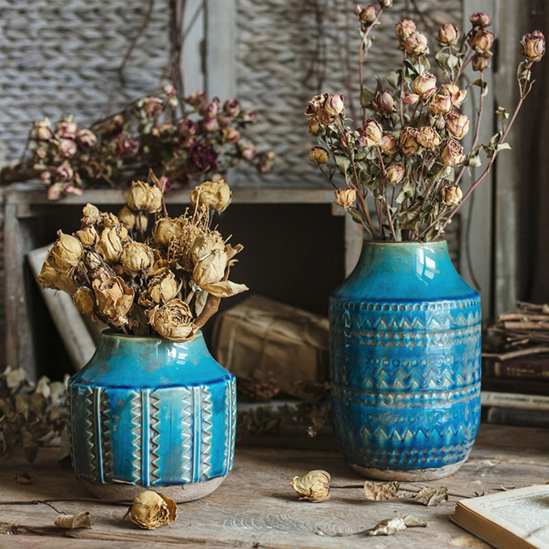 Micheline Ceramic Table Vase, Medium