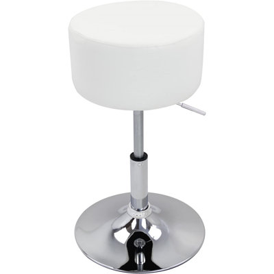 Figen Swivel Upholstered Counter Stool with Metal Frame