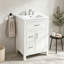 Meuble-lavabo 24 po avec lavabo en céramique