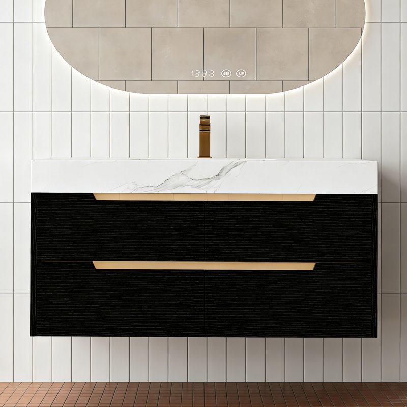 Meuble-lavabo simple 35,4 po avec lavabo