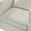 Fauteuil demi-tonneau pivotant en tissu Sutton-1285699190
