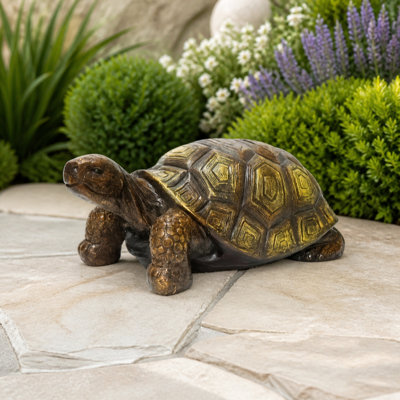 Statue de tortue de jardin