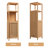 Toomay Bamboo Bathroom Storage Furniture Set