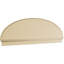 Fronton en uréthane Elliptical Signature, brun clair apprêté-102752104-113054387-113222578