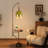 Tassel Lampshade - Retro Country Style Green Bead Tassel Lampshade,18cm Artistic Atmosphere Replacement Lamp Accessory For Living Room