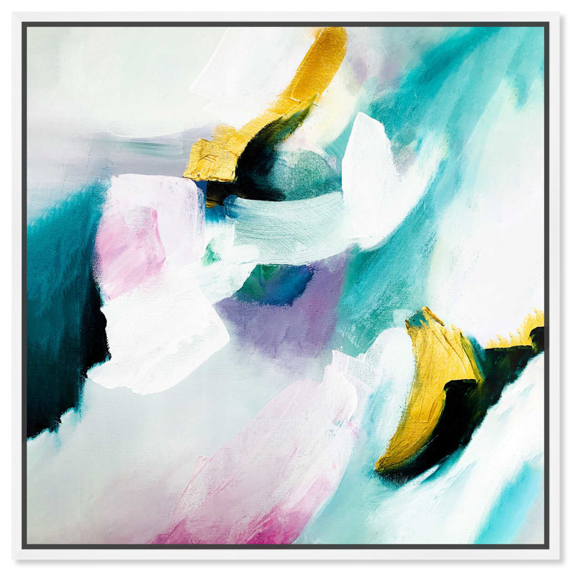 Art Remedy Still Violas Ii, Cadre blanc, H 13 po x l 13 po
