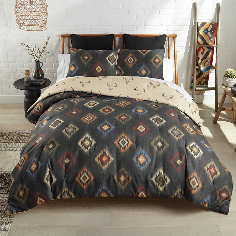 Your Lifestyle by Donna Sharp Phoenix 3PC Comforter Set, Queen Comforter + 2 Standard Pillowcases