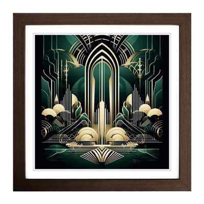 River Deco - Framed Print