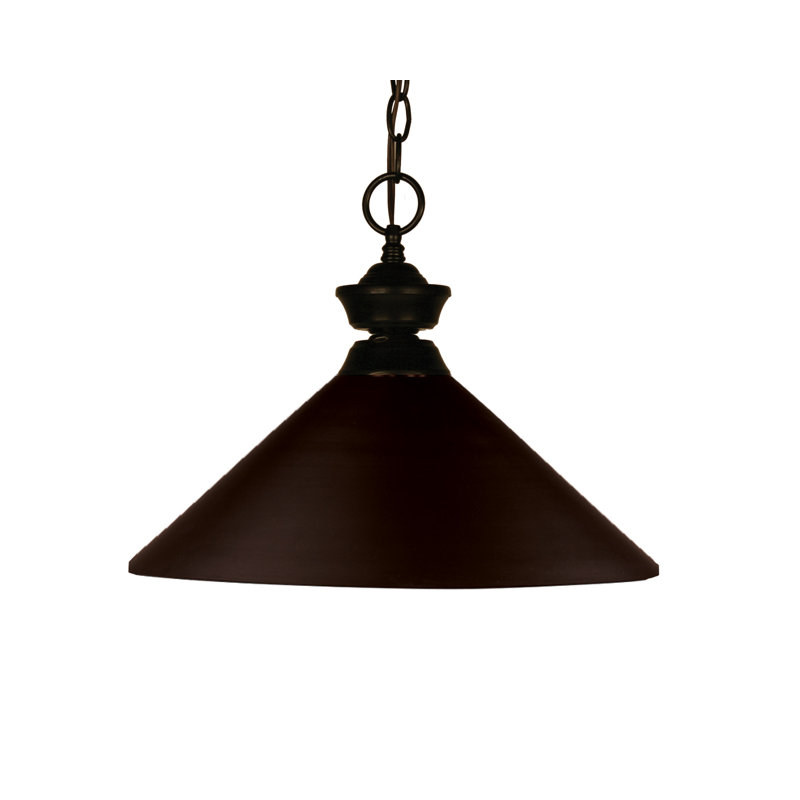 Luminaire suspendu conique à 1 lumière Chapdelaine