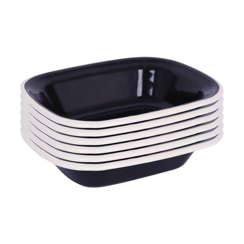 Argon Tableware Metal Pie Pan, White