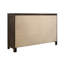 Commode brune à 9 tiroirs