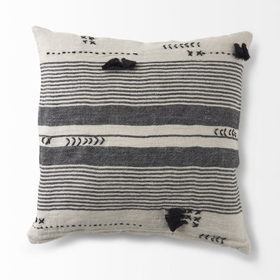 Thalia Square Linen Pillow Cover